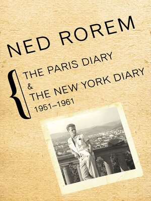 cover image of Paris Diary & The New York Diary